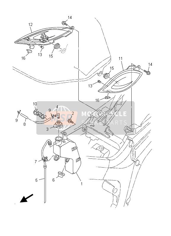 904802056600, Grommet, Yamaha, 2