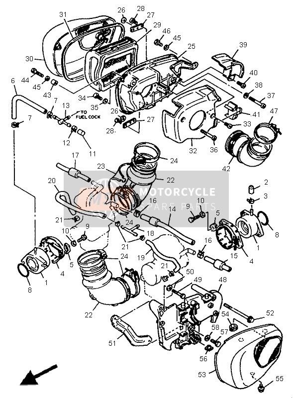 42X146630200, Plate, Air Cleaner, Yamaha, 2