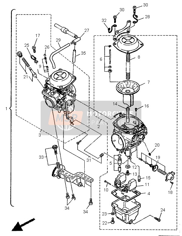 6201423125A0, Gicleur,  Principal, Yamaha, 0