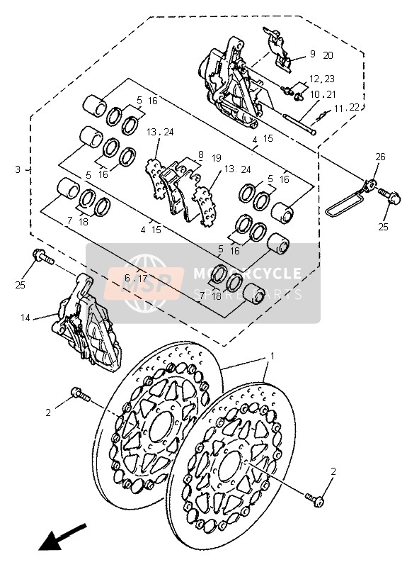 Front Brake Caliper