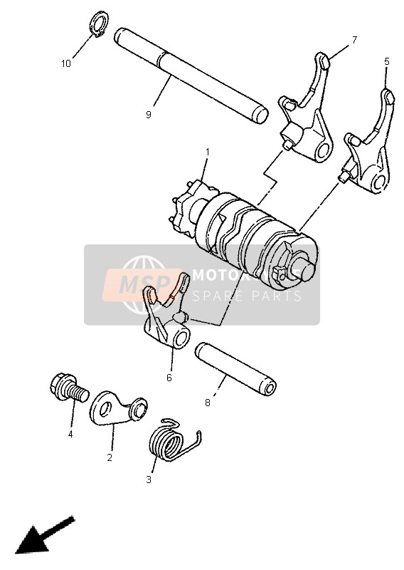 Shift Cam & Fork