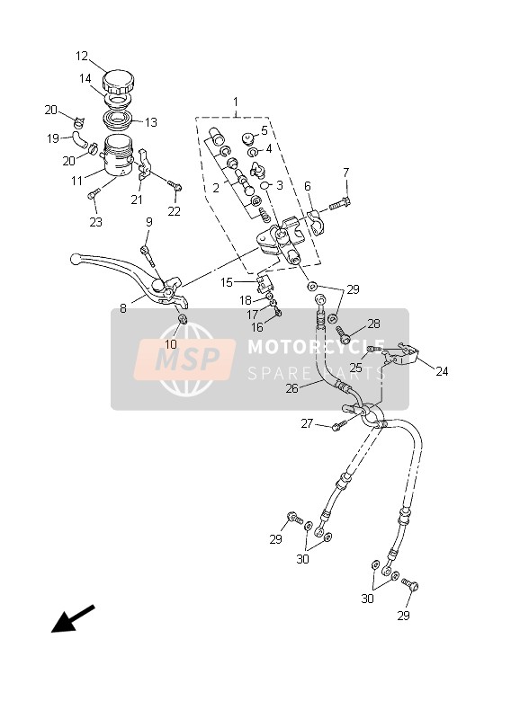 Front Master Cylinder