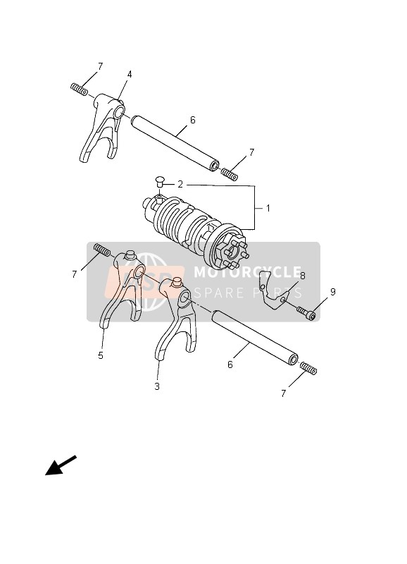 Shift Cam & Fork