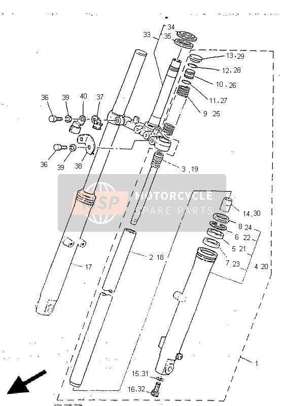 21L231440000, Guarnizione Tenuta Parapolvere, Yamaha, 0