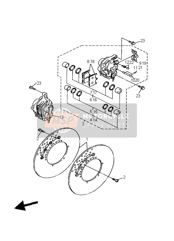 Front Brake Caliper