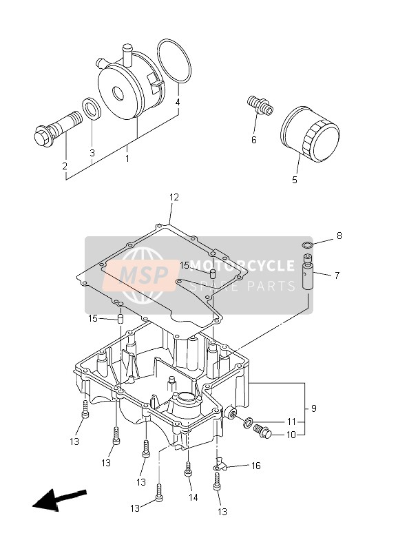 Yamaha FZ6-S 2004 Nettoyant à l'huile pour un 2004 Yamaha FZ6-S