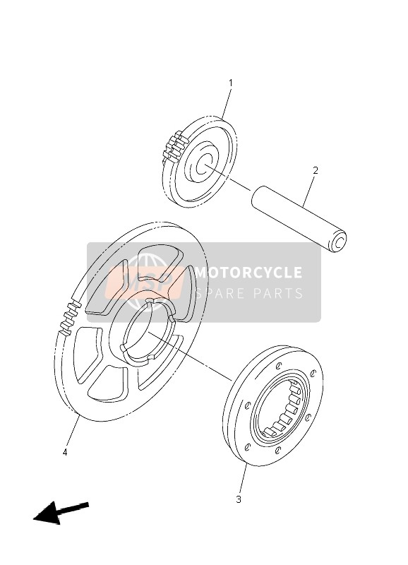 Yamaha FZ6-S 2004 ANLASSER 2 für ein 2004 Yamaha FZ6-S