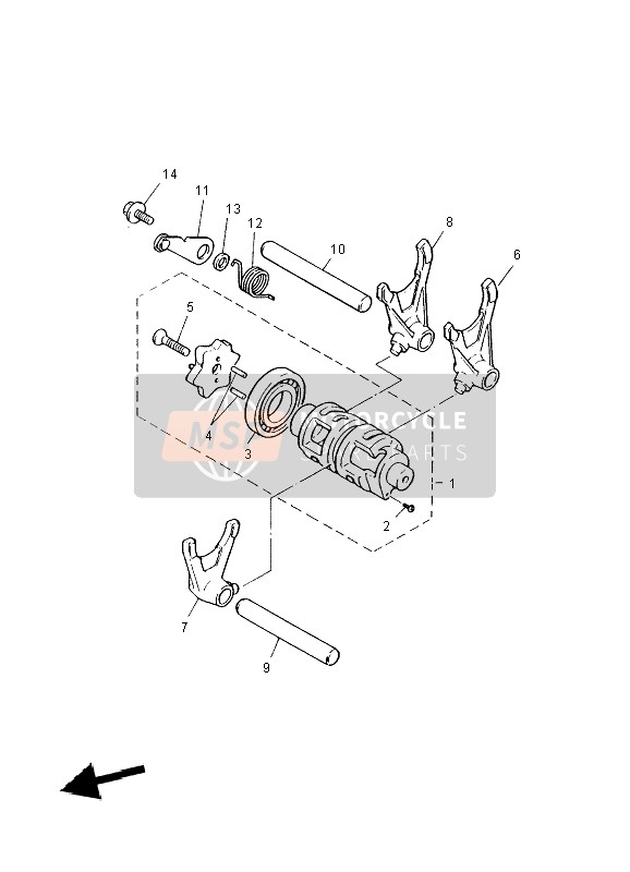 Shift Cam & Fork