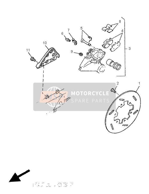 Rear Brake Caliper