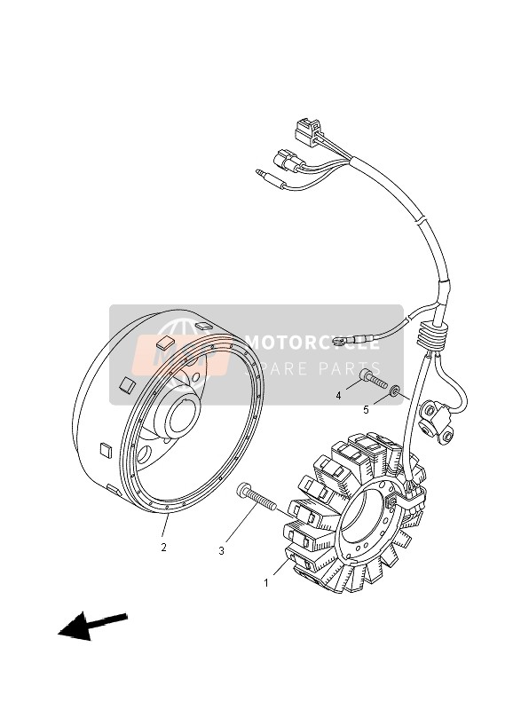 Yamaha XT660X 2004 Generator for a 2004 Yamaha XT660X