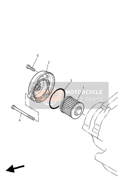 Yamaha XVS125 DRAGSTAR 2004 Pulitore Dell'Olio per un 2004 Yamaha XVS125 DRAGSTAR
