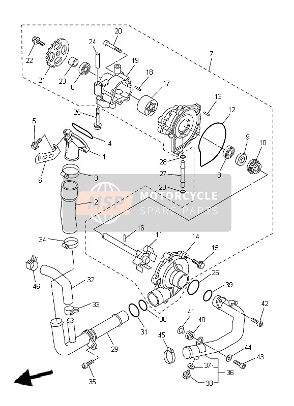 901110614200, Bolt,Hex. Houder Knop, Yamaha, 2