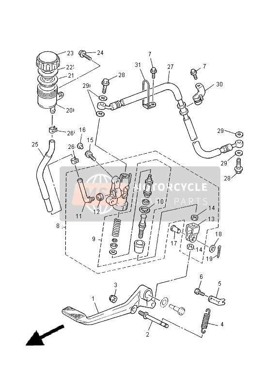 Rear Master Cylinder