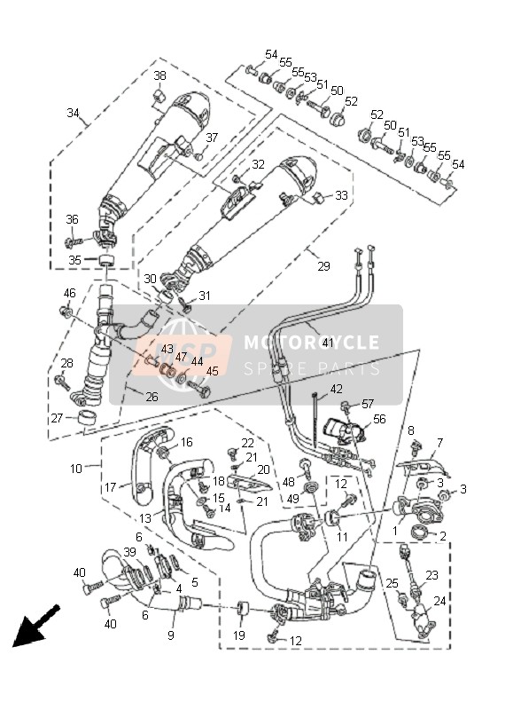 5YU1479J0000, Cover 2, Yamaha, 0