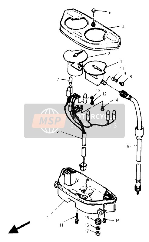 901590310200, Vis,  Avec Rondelle, Yamaha, 4