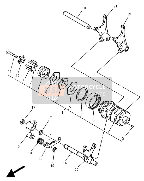 Shift Cam & Fork