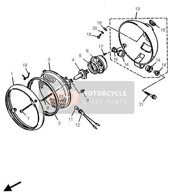 Alternate Headlight (UK)