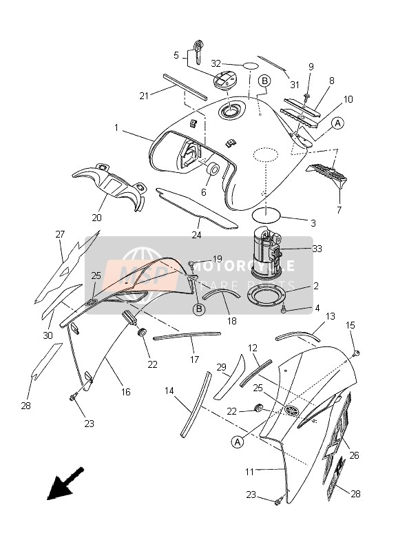 5WWF15680100, Etichetta Avvertenza, Yamaha, 0