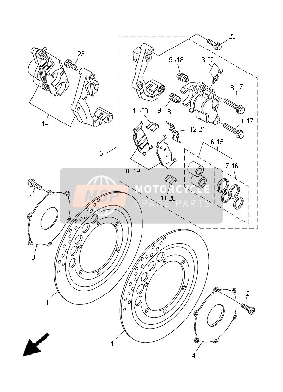 Front Brake Caliper