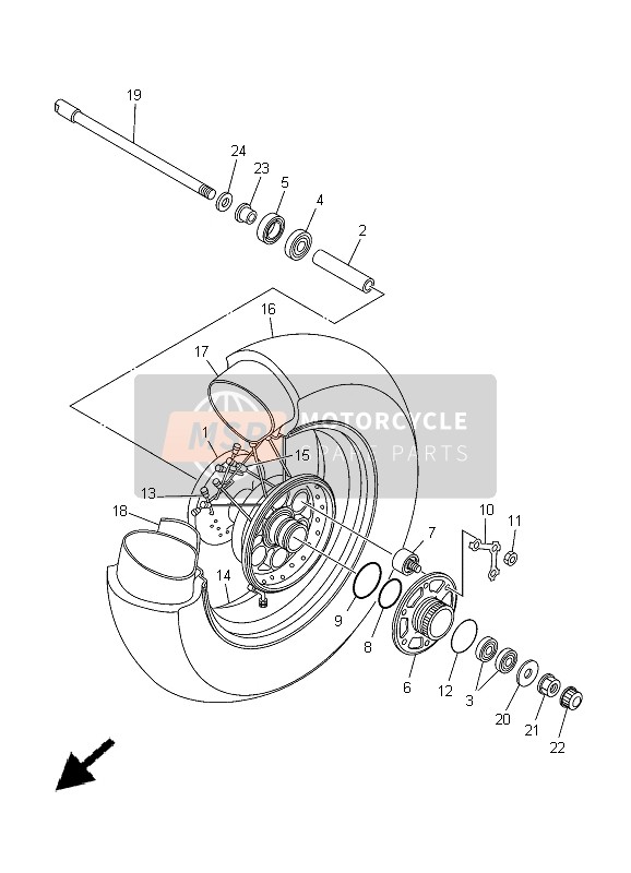 Rear Wheel