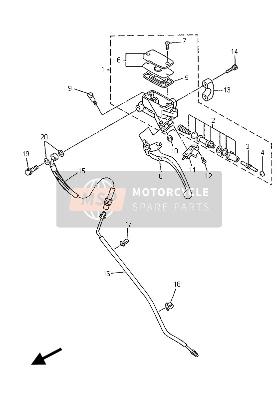 Front Master Cylinder 2