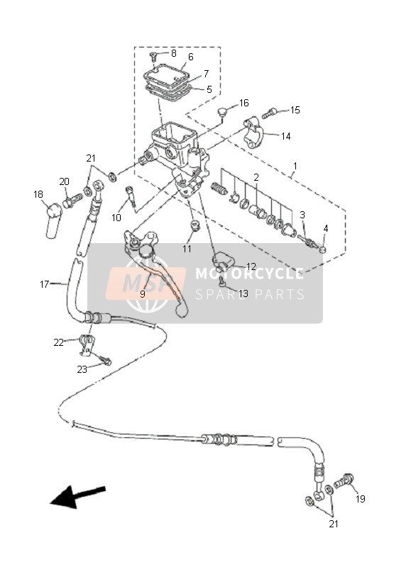 Front Master Cylinder 2