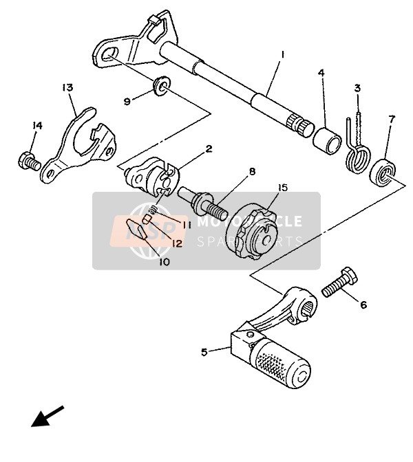 4EW181850000, Segment, Yamaha, 1