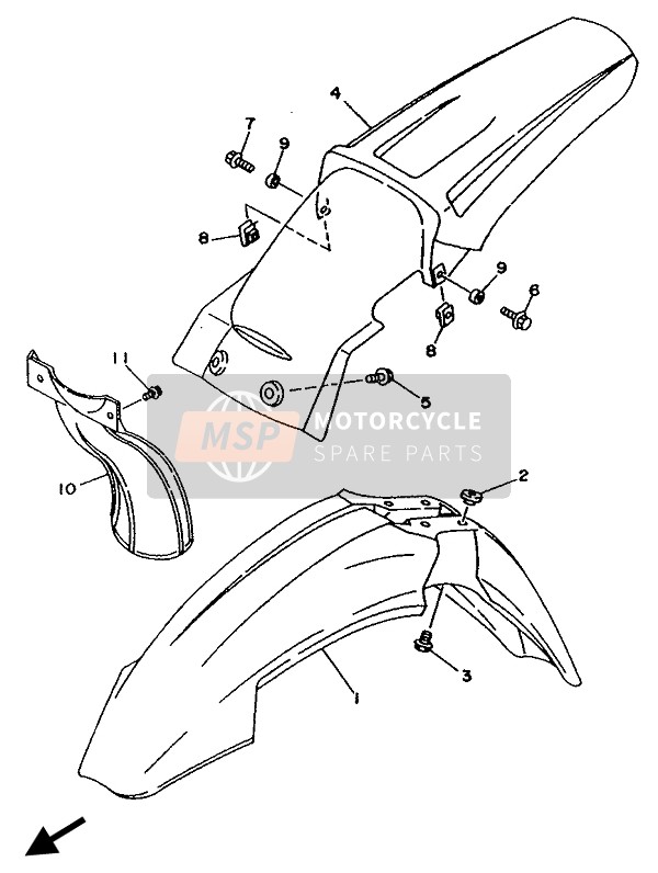 39X216420000, Butoir De Bavette, Yamaha, 1