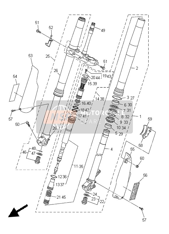 1C323190L100, Air Valve Comp., Yamaha, 3