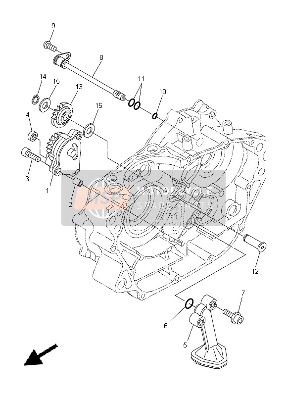 3D7131710000, Pipe, Delivery 2, Yamaha, 0