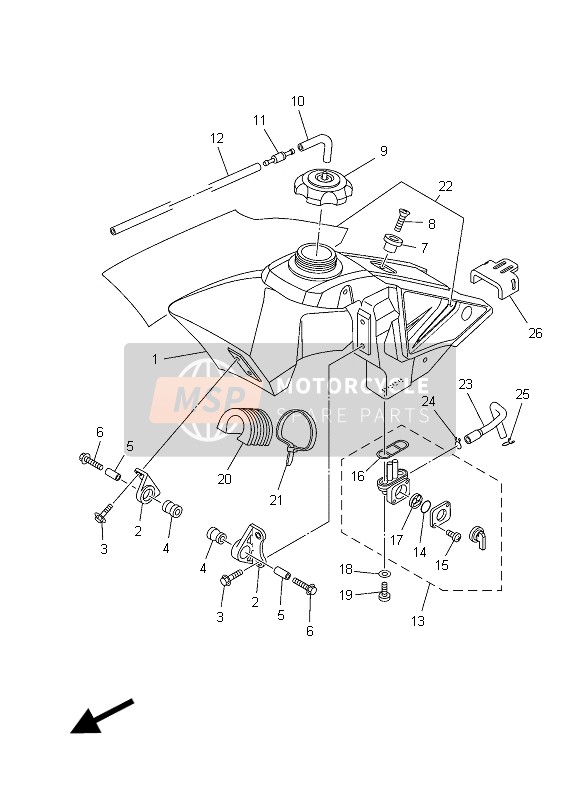 5RB243150000, Pipe 5, Yamaha, 0