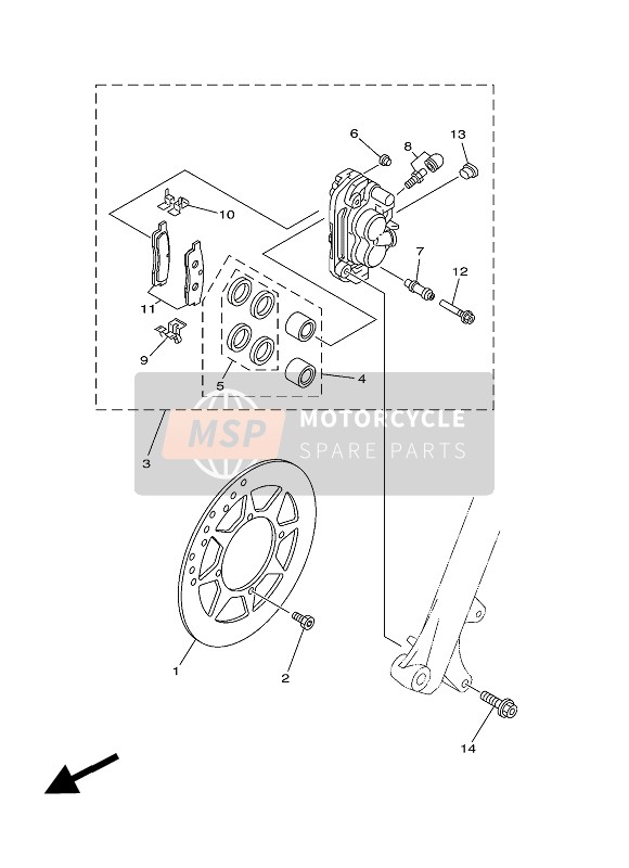 Front Brake Caliper