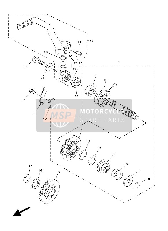 Yamaha WR250F 2016 Entrée 2 pour un 2016 Yamaha WR250F