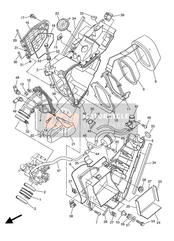 Yamaha WR250R 2016 Consumo para un 2016 Yamaha WR250R