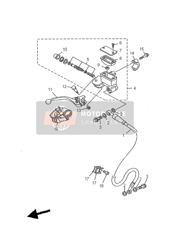 Front Master Cylinder