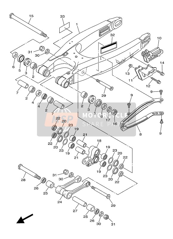 Rear Arm