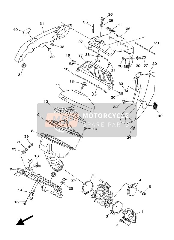 Yamaha YZ450F 60TH ANNIVERSARY 2016 EINLASS für ein 2016 Yamaha YZ450F 60TH ANNIVERSARY