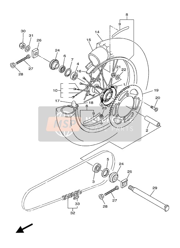 942121818800, Chambre A Air, Yamaha, 0