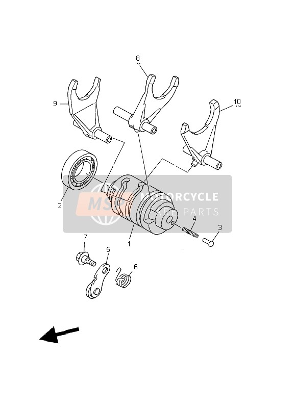 Shift Cam & Fork