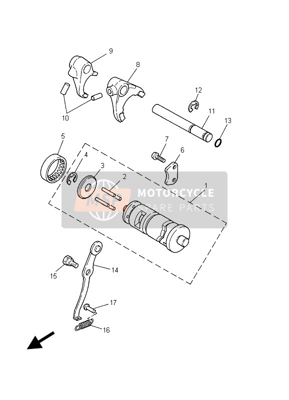 Shift Cam & Fork