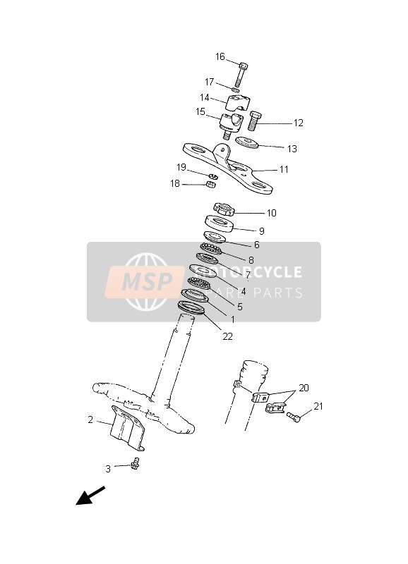 B6E2341E0000, Retainer, Ball Bearing, Yamaha, 2