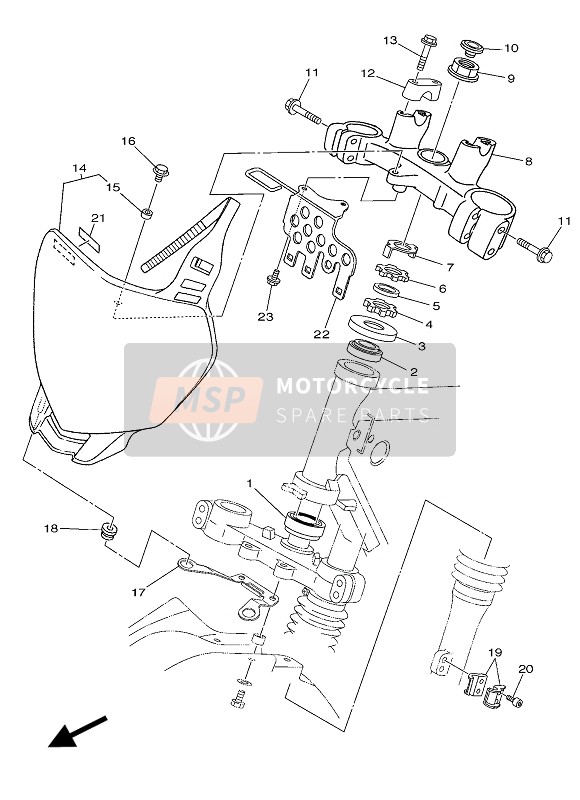 904801342800, Grommet, Yamaha, 3