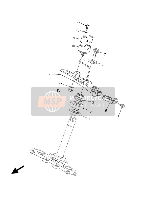 901792505100, Nut, Yamaha, 2