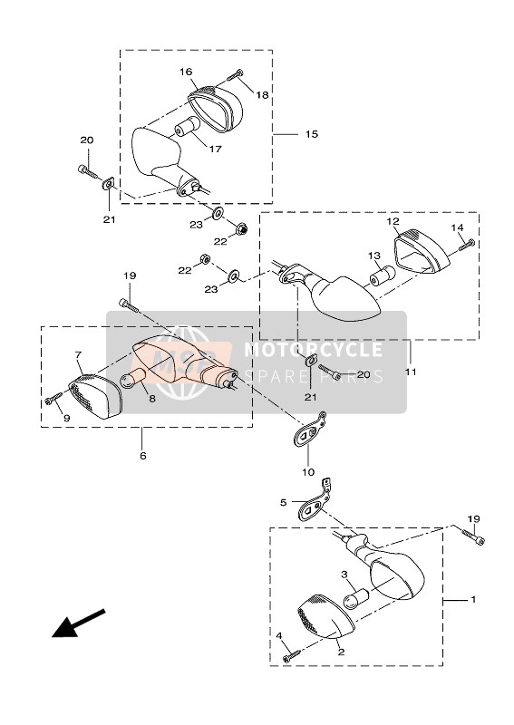 22BH333F0000, SPEZIAL-U-SCHEIBE, Yamaha, 0