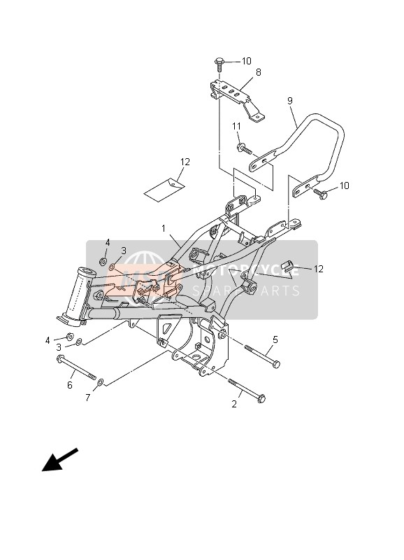 5HN281000100, Tool Kit, Yamaha, 1