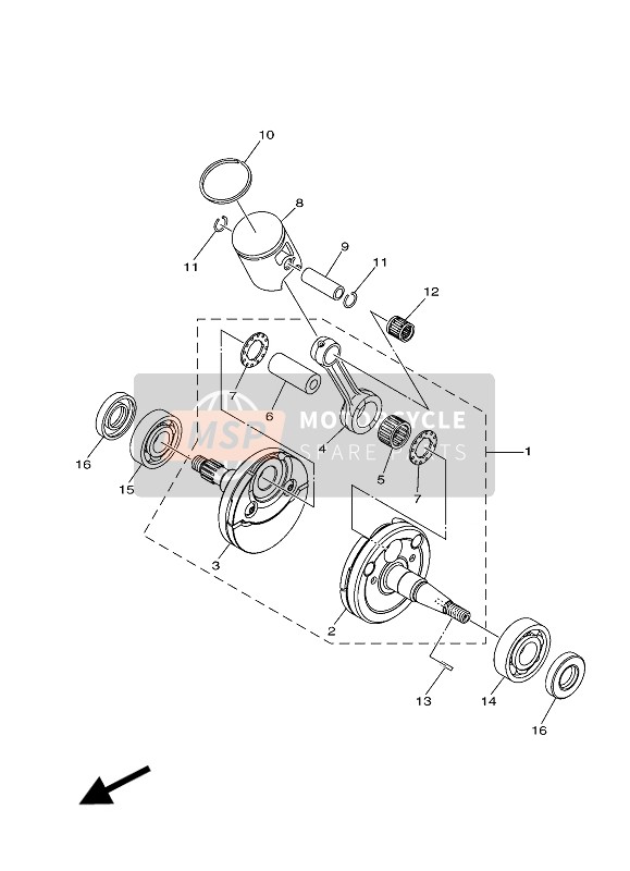 931022048500, Joint Spy, Yamaha, 2