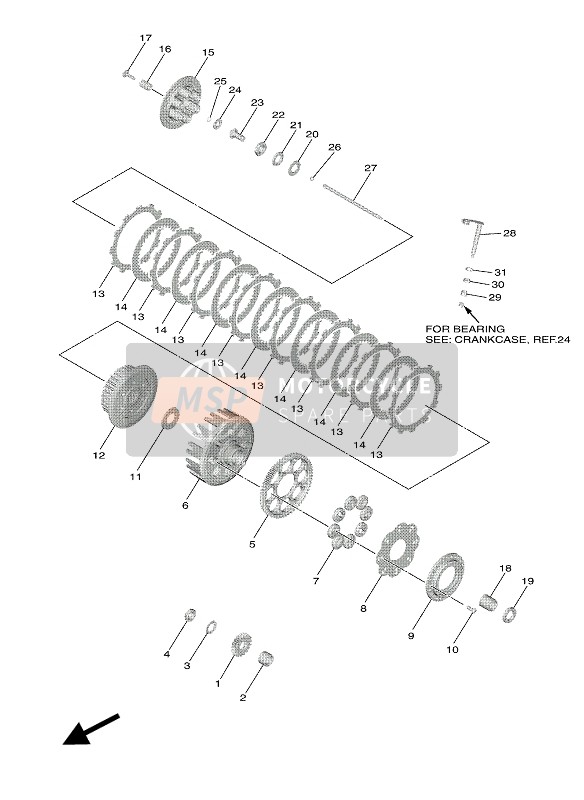 901590606100, Screw, With Washer, Yamaha, 0