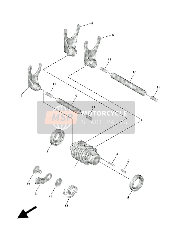 Shift Cam & Fork