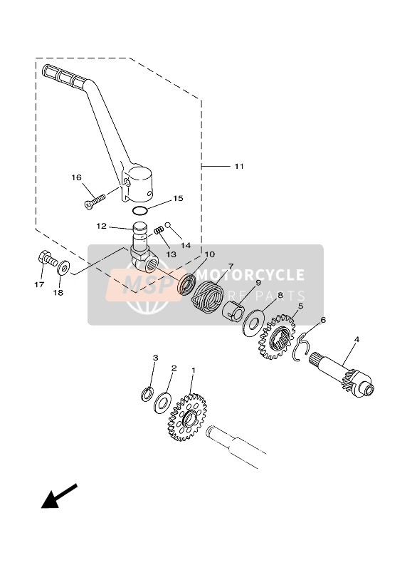 95D320601400, Bolt, Flens Deep Recess, Yamaha, 0