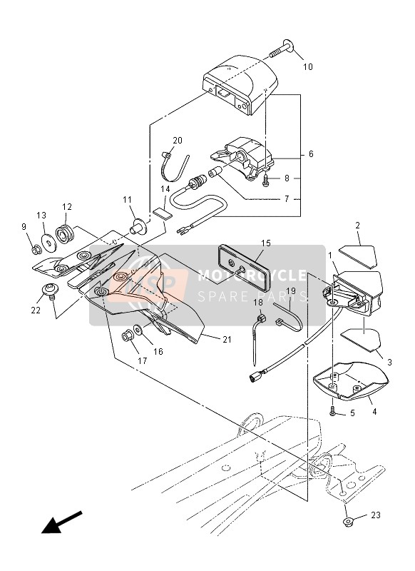 957020550000, Flensmoer 5mm, Yamaha, 2